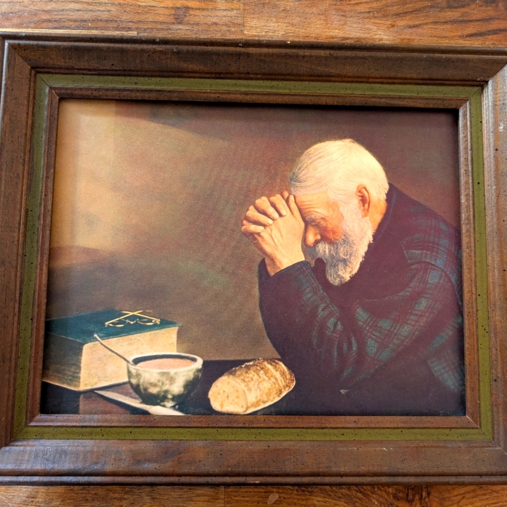 Framed print GRACE - DAILY BREAD - BY ERIC ENSTROM
